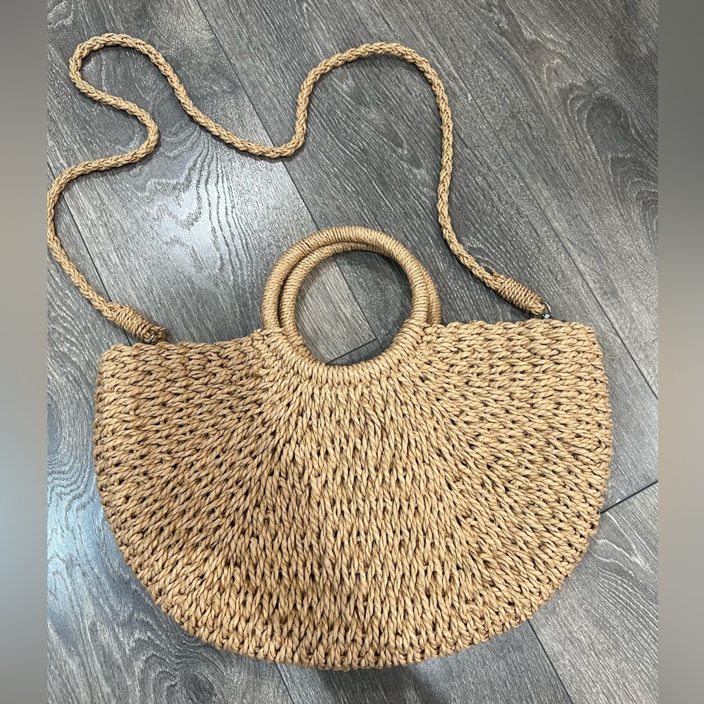 Brand NEW handmade Natural Straw Woven Handbag
